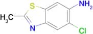 5-CHLORO-2-METHYLBENZO[D]THIAZOL-6-AMINE
