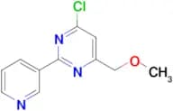 4-CHLORO-6-(METHOXYMETHYL)-2-(PYRIDIN-3-YL)PYRIMIDINE