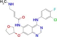 (S,E)-N-(4-((3-CHLORO-4-FLUOROPHENYL)AMINO)-7-((TETRAHYDROFURAN-3-YL)OXY)QUINAZOLIN-6-YL)-4-(METHY…