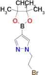 1-(2-BROMOETHYL)-4-(4,4,5,5-TETRAMETHYL-1,3,2-DIOXABOROLAN-2-YL)-1H-PYRAZOLE