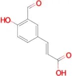 (2E)-3-(3-FORMYL-4-HYDROXYPHENYL)PROP-2-ENOIC ACID