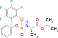 ISOPROPYL ((S)-(PERFLUOROPHENOXY)(PHENOXY)PHOSPHORYL)-D-ALANINATE