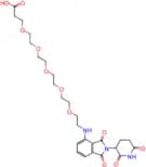 Pomalidomide 4′-PEG5-acid