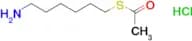 1-[(6-AMINOHEXYL)SULFANYL]ETHAN-1-ONE HYDROCHLORIDE