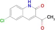 3-ACETYL-6-CHLORO-1H-QUINOLIN-2-ONE