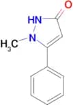 1,2-DIHYDRO-1-METHYL-5-PHENYL-3H-PYRAZOL-3-ONE