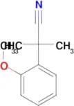 2-(2-METHOXYPHENYL)-2-METHYLPROPANENITRILE