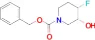 BENZYL (3R,4S)-4-FLUORO-3-HYDROXYPIPERIDINE-1-CARBOXYLATE