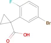 1-(5-BROMO-2-FLUOROPHENYL)CYCLOPROPANECARBOXYLIC ACID