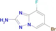2-AMINO-6-BROMO-8-FLUORO-[1,2,4]TRIAZOLO[1,5-A]PYRIDINE