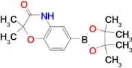 2,2-DIMETHYL-3-OXO-3,4-DIHYDRO-2H-BENZO[B][1,4]OXAZINE-6-BORONIC ACID PINACOL ESTER