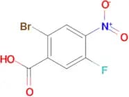 2-BROMO-5-FLUORO-4-NITROBENZOIC ACID