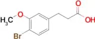 3-(4-BROMO-3-METHOXYPHENYL)PROPANOIC ACID