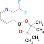 2-(DIFLUOROMETHYL)-3-(4,4,5,5-TETRAMETHYL-1,3,2-DIOXABOROLAN-2-YL)PYRIDINE