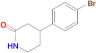 4-(4-BROMOPHENYL)PIPERIDIN-2-ONE