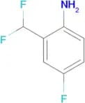 2-(DIFLUOROMETHYL)-4-FLUOROANILINE