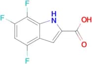 4,6,7-TRIFLUORO-1H-INDOLE-2-CARBOXYLIC ACID