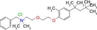 N-BENZYL-N,N-DIMETHYL-2-[2-[2-METHYL-4-(2,4,4-TRIMETHYL-2-PENTYL)PHENOXY]ETHOXY]ETHANAMINIUM CHLOR…