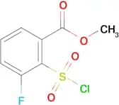 METHYL 2-(CHLOROSULFONYL)-3-FLUOROBENZOATE