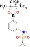 N-(3-(4,4,5,5-TETRAMETHYL-1,3,2-DIOXABOROLAN-2-YL)PHENYL)CYCLOPROPANESULFONAMIDE