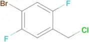 1-BROMO-4-(CHLOROMETHYL)-2,5-DIFLUOROBENZENE