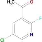 1-(5-CHLORO-2-FLUOROPYRIDIN-3-YL)ETHAN-1-ONE