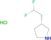 (R)-3-(2,2-DIFLUOROETHYL)PYRROLIDINE HYDROCHLORIDE