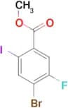 METHYL 4-BROMO-5-FLUORO-2-IODOBENZOATE