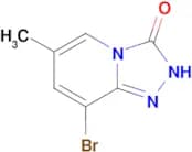 8-BROMO-6-METHYL-2H,3H-[1,2,4]TRIAZOLO[4,3-A]PYRIDIN-3-ONE