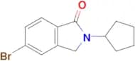 5-BROMO-2-CYCLOPENTYL-2,3-DIHYDRO-1H-ISOINDOL-1-ONE