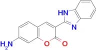 7-AMINO-3-(1H-1,3-BENZODIAZOL-2-YL)-2H-CHROMEN-2-ONE