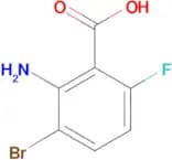 2-AMINO-3-BROMO-6-FLUOROBENZOIC ACID