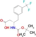 (S)-3-((TERT-BUTOXYCARBONYL)AMINO)-4-(3-(TRIFLUOROMETHYL)PHENYL)BUTANOIC ACID