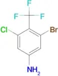 3-BROMO-5-CHLORO-4-(TRIFLUOROMETHYL)ANILINE