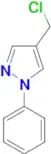 4-(CHLOROMETHYL)-1-PHENYL-1H-PYRAZOLE