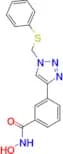 N-HYDROXY-3-[1-(PHENYLTHIO)METHYL-1H-1,2,3-TRIAZOL-4-YL]BENZAMIDE