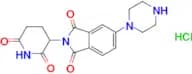 2-(2,6-DIOXOPIPERIDIN-3-YL)-5-(PIPERAZIN-1-YL)ISOINDOLINE-1,3-DIONE HCL