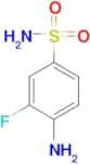 4-AMINO-3-FLUOROBENZENESULFONAMIDE