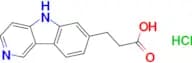 3-(5H-PYRIDO[4,3-B]INDOL-7-YL)PROPANOIC ACID HCL