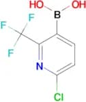 6-CHLORO-2-(TRIFLUOROMETHYL)PYRIDINE-3-BORONIC ACID