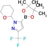 1-(TETRAHYDRO-2H-PYRAN-2-YL)-5-(4,4,5,5-TETRAMETHYL-1,3,2-DIOXABOROLAN-2-YL)-3-(TRIFLUOROMETHYL)-1…
