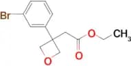 ETHYL 2-(3-(3-BROMOPHENYL)OXETAN-3-YL)ACETATE