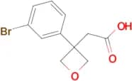 2-(3-(3-BROMOPHENYL)OXETAN-3-YL)ACETIC ACID