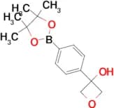 3-(4-(4,4,5,5-TETRAMETHYL-1,3,2-DIOXABOROLAN-2-YL)PHENYL)OXETAN-3-OL