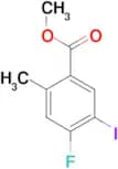 METHYL 4-FLUORO-5-IODO-2-METHYLBENZOATE