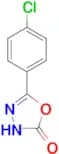 5-(4-CHLOROPHENYL)-3H-1,3,4-OXADIAZOL-2-ONE