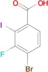 4-BROMO-3-FLUORO-2-IODOBENZOIC ACID