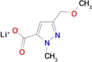LITHIUM 3-(METHOXYMETHYL)-1-METHYL-1H-PYRAZOLE-5-CARBOXYLATE