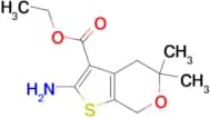ETHYL 2-AMINO-5,5-DIMETHYL-4,7-DIHYDRO-5H-THIENO[2,3-C]PYRAN-3-CARBOXYLATE