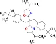 (4S,4’S)-2,2′-(1,3-BIS(4-(TERT-BUTYL)PHENYL)PROPANE-2,2-DIYL)BIS(4-ISOPROPYL-4,5-DIHYDROOXAZOLE)